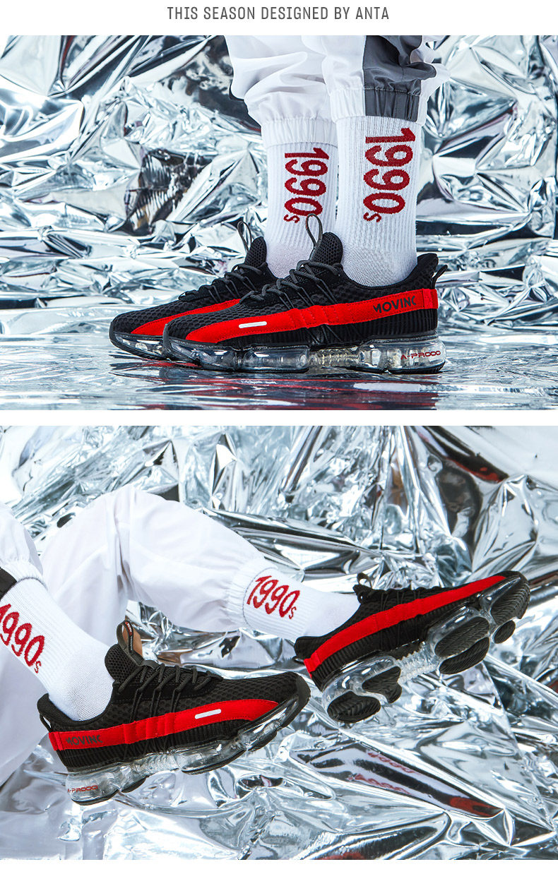 安踏运动鞋男2019夏季新款全掌气垫跑步鞋时尚潮流休闲鞋