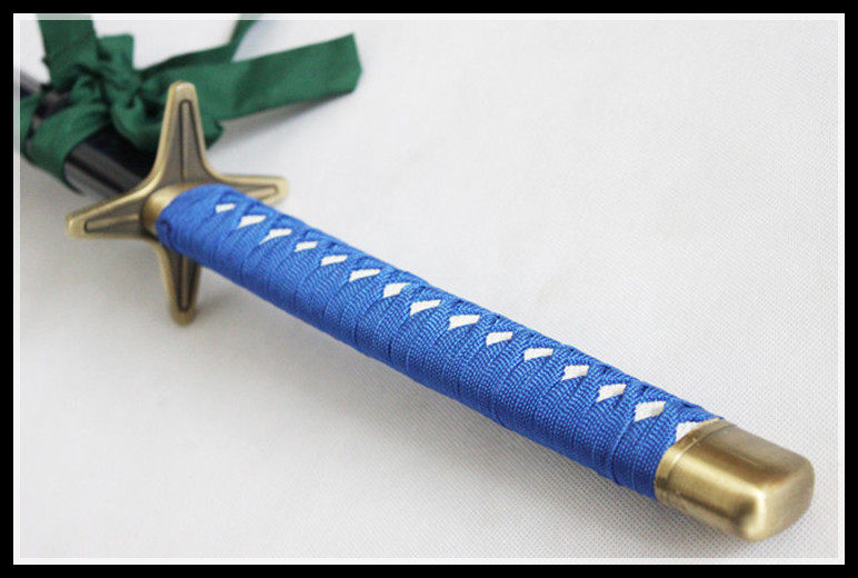 死神 冰轮丸 带背带刀伞cos道具 日番谷冬狮郎 未开刃