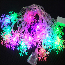 New Years New Years New Years Day Shop Home LED Lights Flashing Lights to decorate Lights Rope light Stars Lamp Multi Flower Color