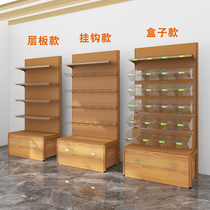 Snack shelves are called casual food supermarket commissary convenience store Curry display rack bulk biscuit candy rack