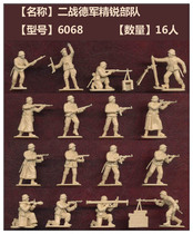 Italeri World War II 1:72 bing ren model 6068 6069 6033 AP025 German Soviet troops