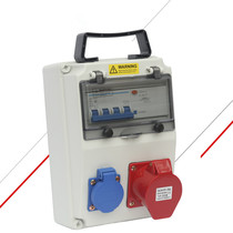 Tesla car special new energy fast charging pile open socket household waterproof distribution box explosion-proof plastic