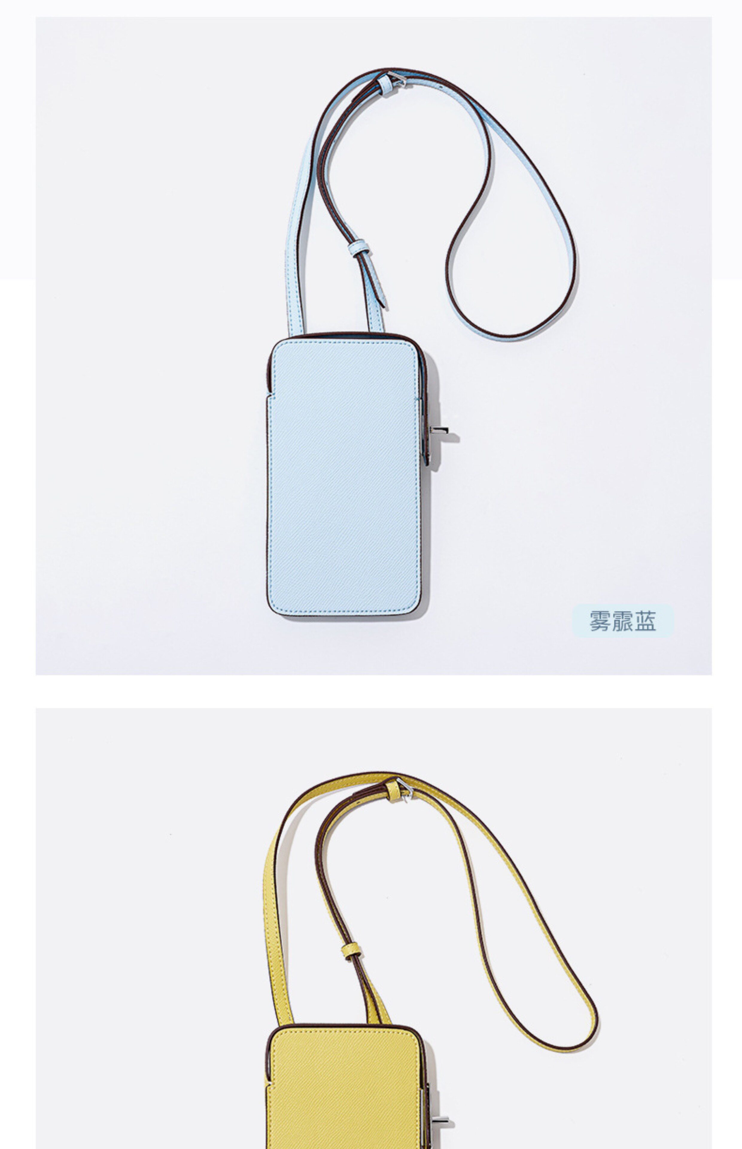 真皮手掌纹斜挎轻便小巧精致散步手机包2025新款春夏女百搭小包包