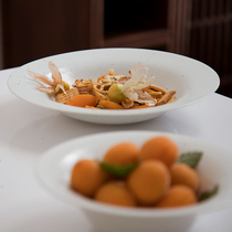 Sanzhaijia Japanese straw hat bowl breakfast dish handmade plate creative home salad plate ceramic Nordic tableware