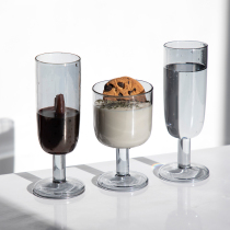 Japanese hipster home high temperature resistant glass high foot wine wine champagne glass brandy glass