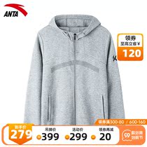 (Shopping mall same) Anta coat men 2021 Autumn New KT Thompson cardigan sweater