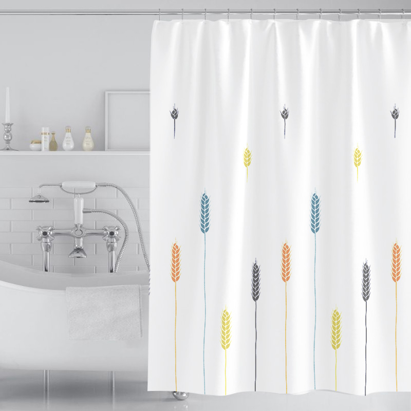 Dream shower curtain set free punching waterproof mildew proof polyester cloth bathroom partition curtain shower bathroom curtain curtain