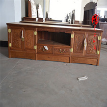 TV cabinet in the living room mahogany furniture Myanmar flower pear TV cabinet hedgehog red sandalwood audition cabinet mahogany TV cabinet