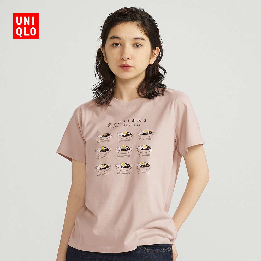 uniqlo优衣库427247女装utgudelicious印花t恤短袖