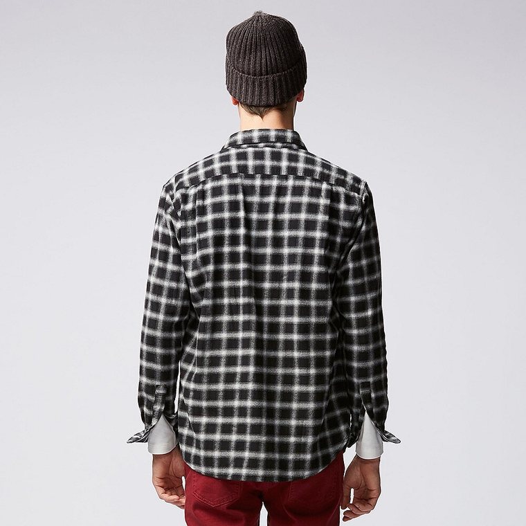男装 法兰绒格子衬衫(长袖) 162209 优衣库uniqlo