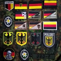 KSK tactics Teddy flag National emblem embroidery wargame German morale GSG-9 tactical virtue fans Velcro chapter