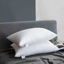 Hotel Pillow Import Fiber Padded Ultra Soft Adult Pillow 100 Full Cotton Fabric Comfort Rebound Medium Low Pillow Inner