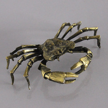 Alloy crab tea pet ornaments Tea ceremony accessories Creative multi-Gongneng pot cover holder Tea clip holder pot Loss special clearance