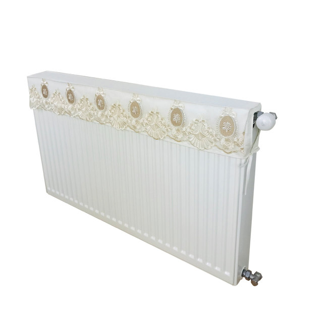 ການປົກຫຸ້ມຂອງຝຸ່ນ Radiator lace embroidered cover heating dust-proof anti-blackening cover old-fashioned radiator decorative cover