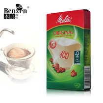 German Melia coffee maker filter cup coffee machine filter paper coffee filter paper mellow fragrance 100 40 pieces 1-2 cups