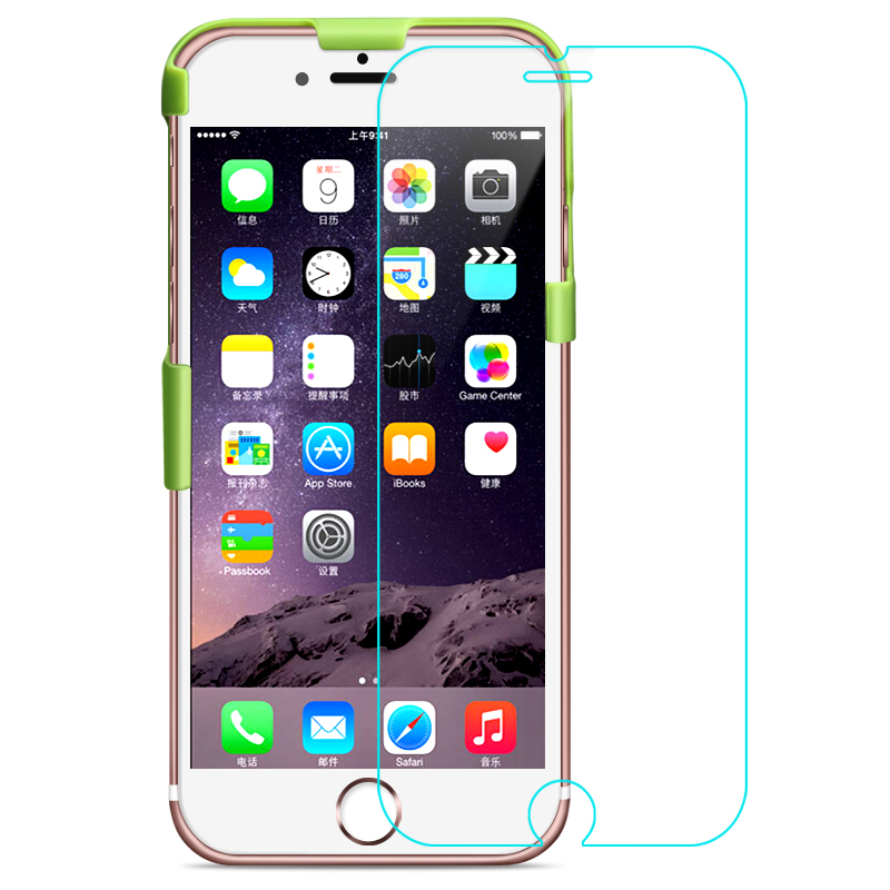 iphone6plus钢化玻璃膜苹果6s钢化膜6plus全屏抗蓝光手机贴膜4.7产品展示图4