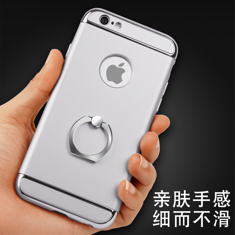 iPhone6plus手机壳苹果6plus保护套6P电镀磨砂防摔支架外壳硬新款产品展示图4