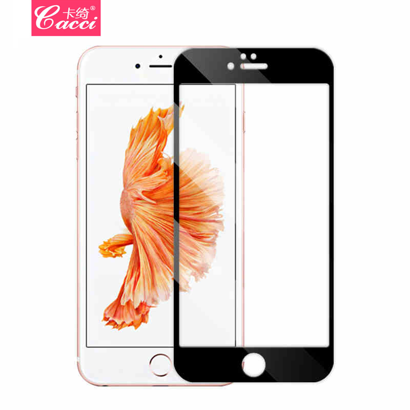 卡绮 纳米曲面iPhone7钢化膜苹果7玻璃膜7全屏全覆盖3D手机贴膜产品展示图1
