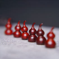 Plinth Indian Small Leaf Purple Sandalwood Pendant DIY Accessories Package Pendant Phone Chain Sandalwood Pendant Key Button 0245