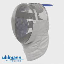 Uhlmann Uhlmann FIE Certified 1600N Lined Detachable Sabre Face Shield Fencing Mask Helmet