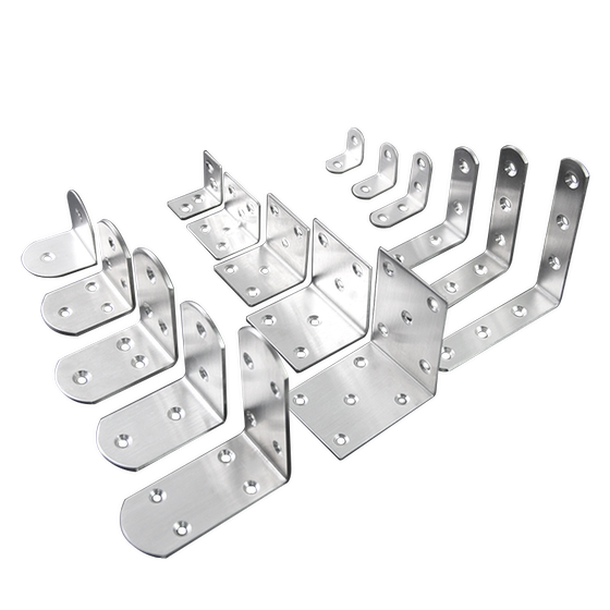 Angle code 90 degree right angle stainless steel angle iron l-type bracket fixed right angle triangle iron furniture reinforcement connection parts
Angle code 90 degree right angle stainless steel angle iron l-type bracket fixed right angle triangle iron furniture reinforcement connection parts