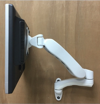 White Medical Device Display bracket lifting universal rotating computer wall-mounted computer display hanger