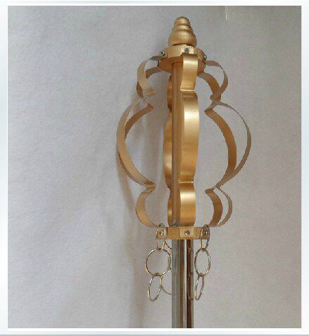 西游记兵器 唐僧法海禅杖 法杖 儿童节年会舞台表演道具 不锈钢