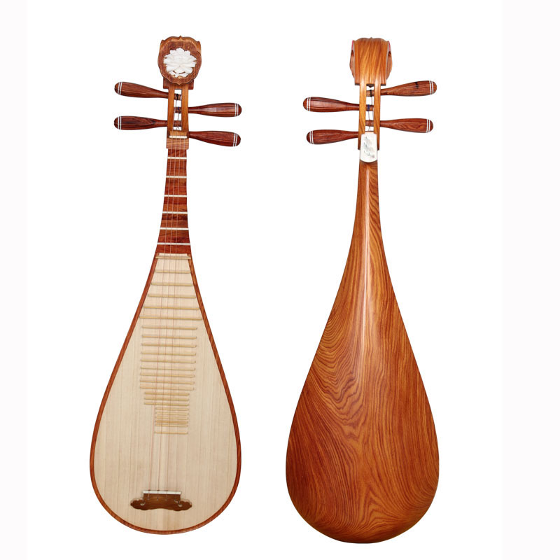 Suanzhi wood pipa pipa musical instrument professional playing Suanzhi wood musical instrument factory direct sales