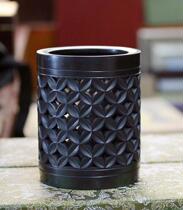 New Year Teacher Gift ceramic vase swinging piece Home Ornament Creativity Non-Micro Landscape Day Photos Black Pottery Money Pen Holder