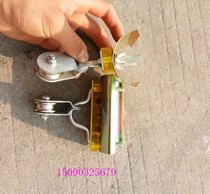 Special silicone pad bearing wheel for crane electric hoist Flat cable hanging wire pulley Wire rope tow cable pulley