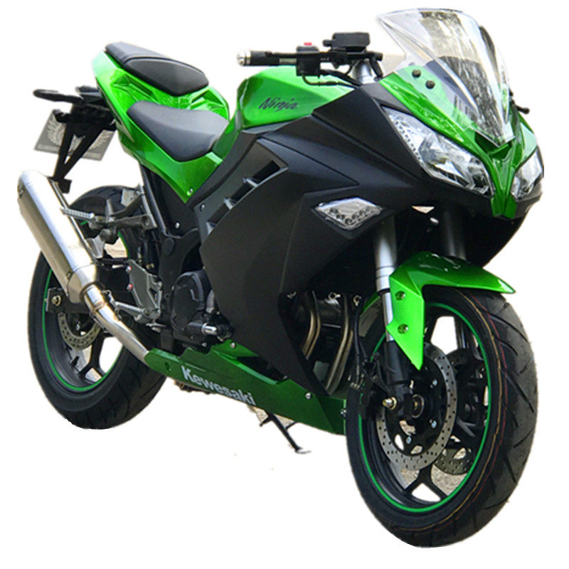 战隼三代350cc双缸水冷永源大排摩托车川崎小