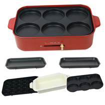 Korean multi-function cooking pot Electric baking pot Multi-purpose baking tray pit heralded fish pot Ceramic deep pot shaking sound net celebrity pot