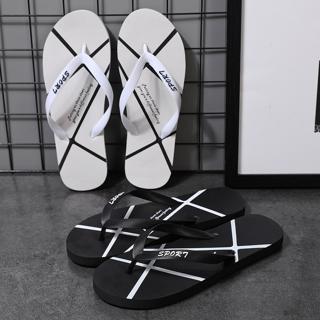 ເກີບແຕະຜູ້ຊາຍ flip-flops ປີ 2024 ຜູ້ຊາຍ summer ເກີບແຕະ flip-flops ເກີບຢາງພາລາ trendy outfit ນອກຄູ່ຜົວເມຍແບບໃຫມ່