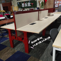 Office desk 4-person 6-person combination screen station Staff desk Staff desk Computer desk Simple second-hand furniture