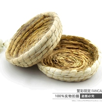 Rabbit Guinea Pig Dutch Pig Tian Geranium Grass Nest Warm Over Winter Handwoven Rabbit Pig Pig Grass Mat