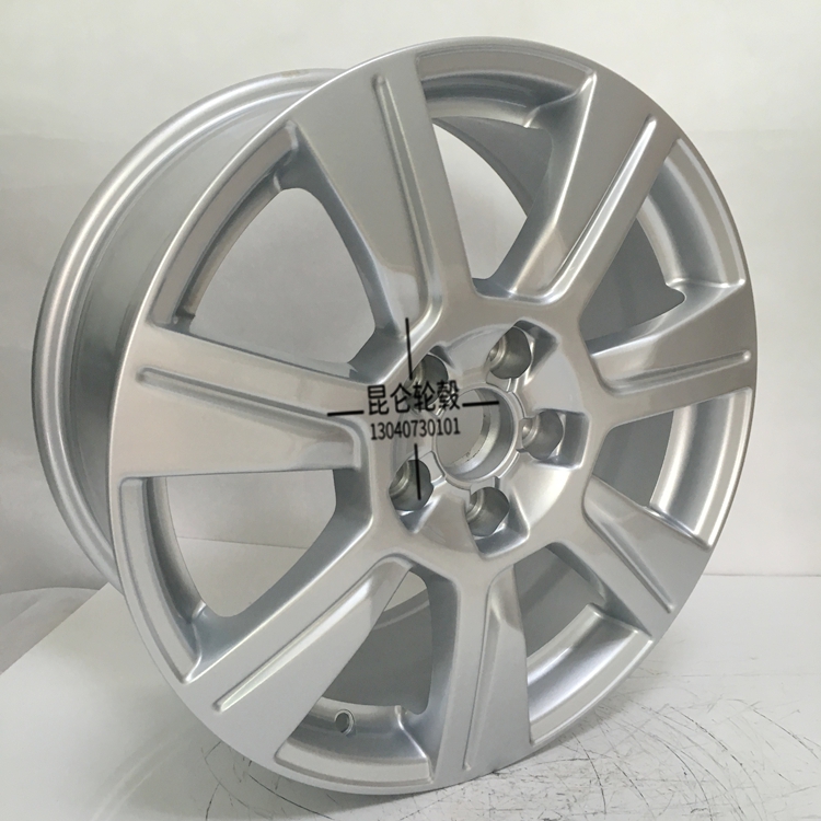 Audi A6L xe bánh xe 17 inch mô hình ban đầu nhôm hợp kim lốp tuổi nhôm vành bánh xe gửi logo bìa