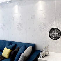 Waterproof self-adhesive wallpaper 3D three-dimensional wall stickers Living room wallpaper TV background wall decoration creative wall full of stickers