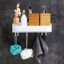 Toilet toilet toilet supplies shelf wall-mounted shelf storage artifact-free hole