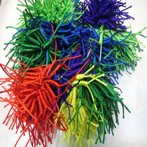 Tibetan Buddhism Tibet Kumgang Knot Car Hanging Flower Color Small Nine Knots Pure Hand Woven Safe Knot Pendant Tie Edge Price