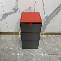 New Stainless Steel Mesh Red Tool Cabinet Brief Hairdressers Online Red Toolcabinets Beauty Hair Shop Lockers Hair Salon Special