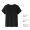 Pure Cotton Round Neck - Black