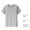 Pure cotton round neck - gray