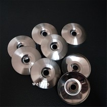 Stainless steel stair column accessories 50 round meson decorative cover Stair guardrail glass accessories Railing handrail column