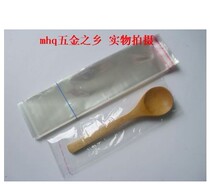 Self-adhesive bag self-proclaimed bag OPP bag plastic bag 4 for a small wooden spoon packing bag