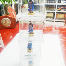 In the late Qing Dynasty the Republic of China porcelain pastel eight immortals Lu Dongbin Cao Guozu porcelain Guoquan rating Fidelity bag old