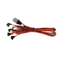 Amphenol 6GB SAS Cable Mini SAS (SFF-8087)-4 SATA cable length 85cm