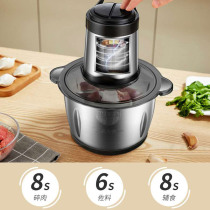 Rongshida JR3068 meat grinder multifunctional household stainless steel electric small meat padded dumpling meat mincer