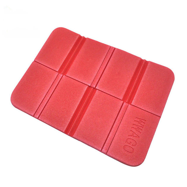 2 Free Shipping Portable Outdoor Foldable Cushion Mountaineering Moisture-proof Pad Cooling Waterproof Foam Floor Mat Small Butt Pad