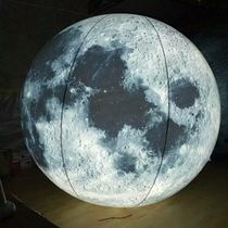 Mid-Autumn Festival Moon Air Model Mid-Autumn Festival Decorative Luminous Moon Air Model Inflatable Moon Air Model Inflatable Moon Air Model