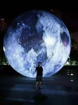 PVC Light Planet Nine Planets with lights floating air balloon advertising inflatable nine planets floating air balloon